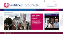 Desktop Screenshot of online.piotrkow.pl