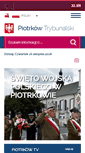 Mobile Screenshot of online.piotrkow.pl