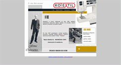 Desktop Screenshot of kotextil.piotrkow.info