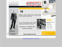 Tablet Screenshot of kotextil.piotrkow.info