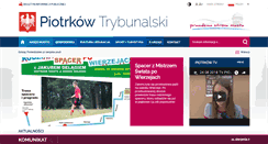 Desktop Screenshot of portal.piotrkow.pl
